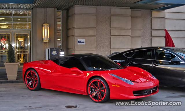 Ferrari 458 Italia spotted in Atlanta, Georgia