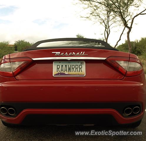 Maserati GranTurismo spotted in Tucson, Arizona