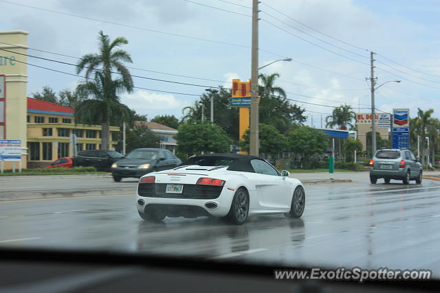 Audi R8 spotted in West Palm Beach, Florida