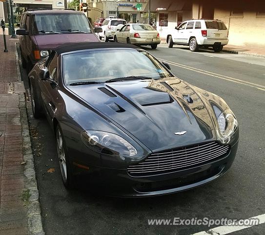 Aston Martin Vantage spotted in South Orange, New Jersey