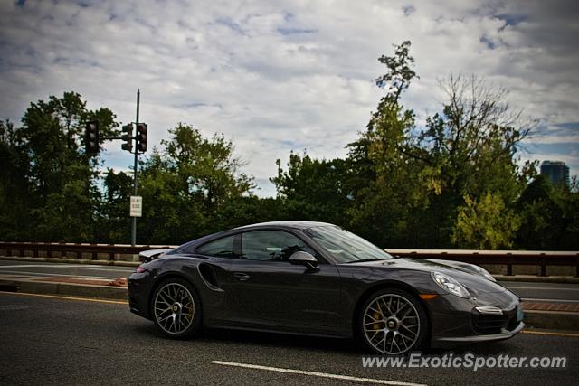 Porsche 911 Turbo spotted in Arlington, Virginia