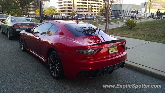 Maserati GranTurismo spotted in Newark, New Jersey