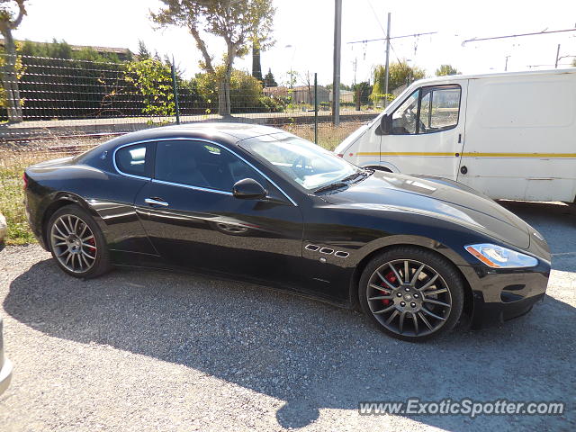 Maserati GranTurismo spotted in Isle sur Sorgues, France