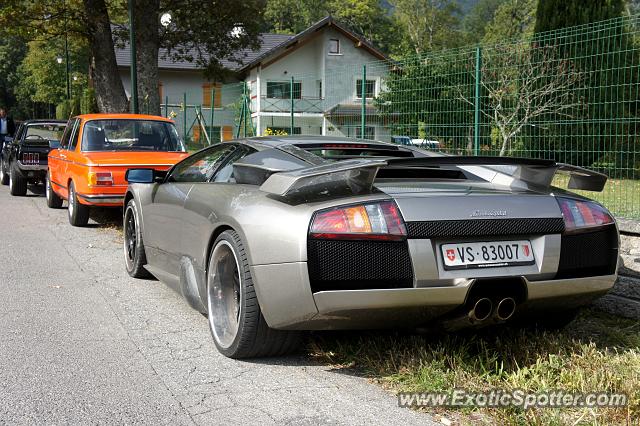 Lamborghini Murcielago spotted in La Muraz, France