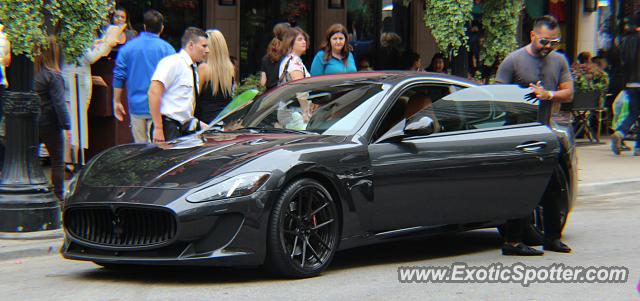 Maserati GranTurismo spotted in Chicago, Illinois