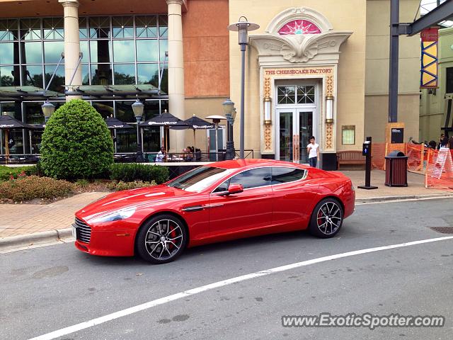 Aston Martin Rapide spotted in Charlotte, North Carolina