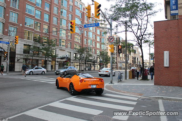 Lotus Evora spotted in Toronto, Canada