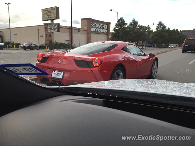 Ferrari 458 Italia spotted in Houston, Texas