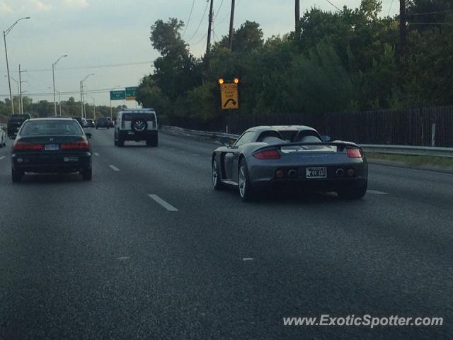 Porsche Carrera GT spotted in Bryan, Texas
