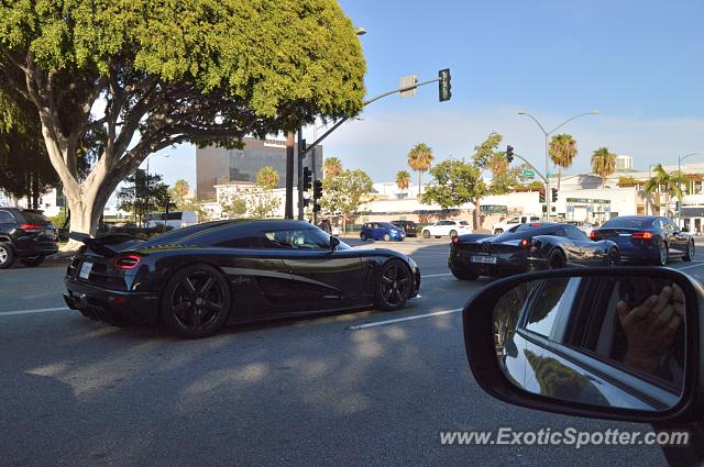 Pagani Huayra spotted in Beverly Hills, California