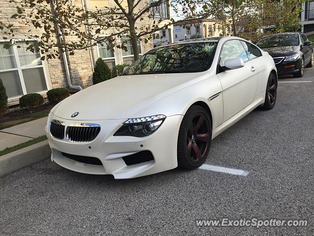 BMW M6 spotted in Bloomington, Indiana