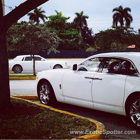 Rolls-Royce Phantom spotted in Fort Lauderdale, Florida