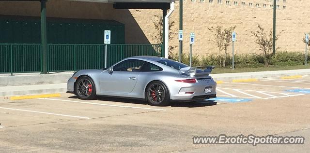 Porsche 911 GT3 spotted in Houston, Texas