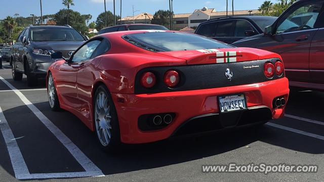 Ferrari 360 Modena spotted in Carmel Valley, California