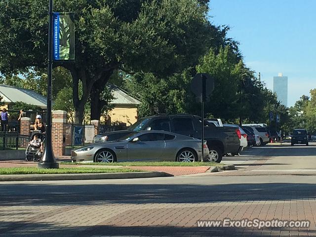 Aston Martin DB9 spotted in Houston, Texas