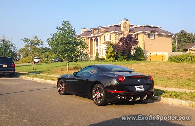 Ferrari California spotted in Long Branch, New Jersey