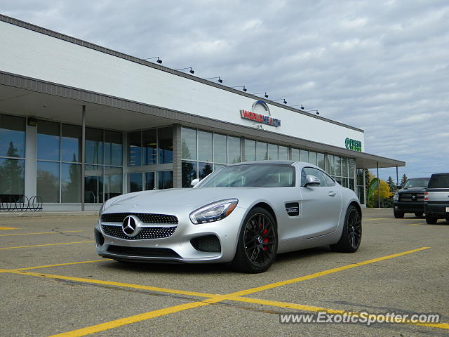 Mercedes AMG GT spotted in Edmonton, Canada