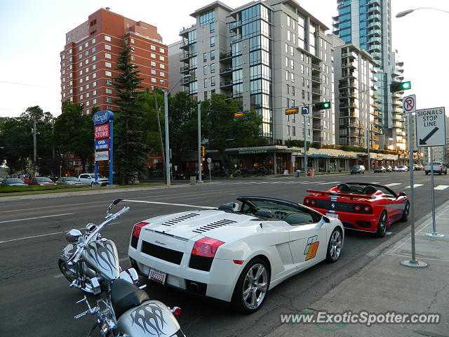 Lamborghini Gallardo spotted in Edmonton, Canada