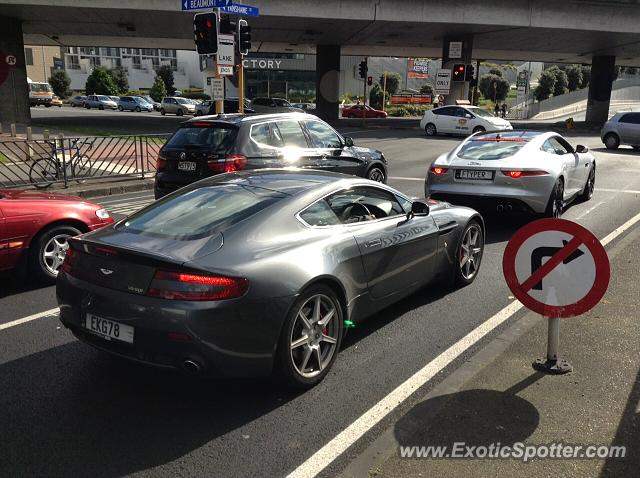 Aston Martin Vantage spotted in Auckland, New Zealand