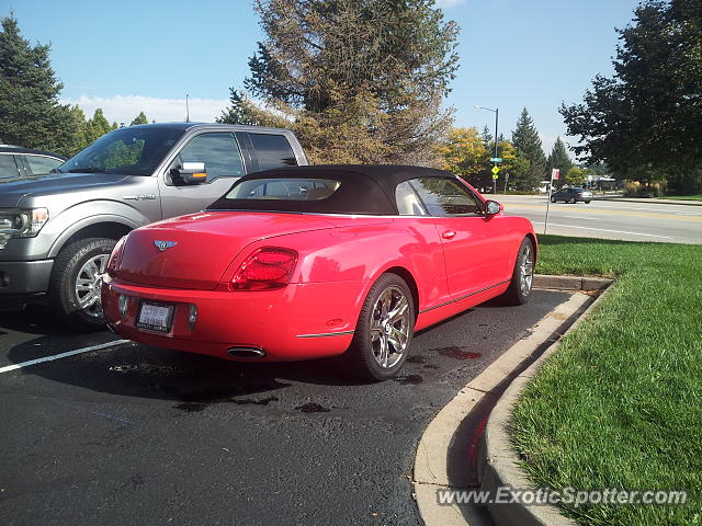 Bentley Continental spotted in Lone Tree, Colorado