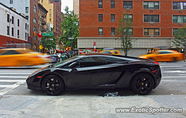 Lamborghini Gallardo spotted in Manhattan, New York