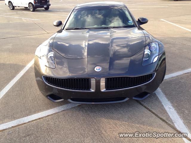Fisker Karma spotted in College Station, Texas