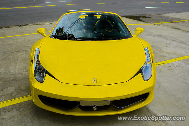 Ferrari 458 Italia spotted in São Paulo, Brazil