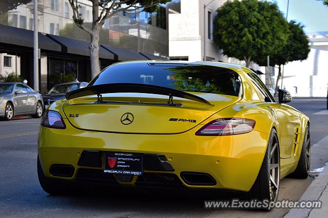 Mercedes SLS AMG spotted in Beverly Hills, California