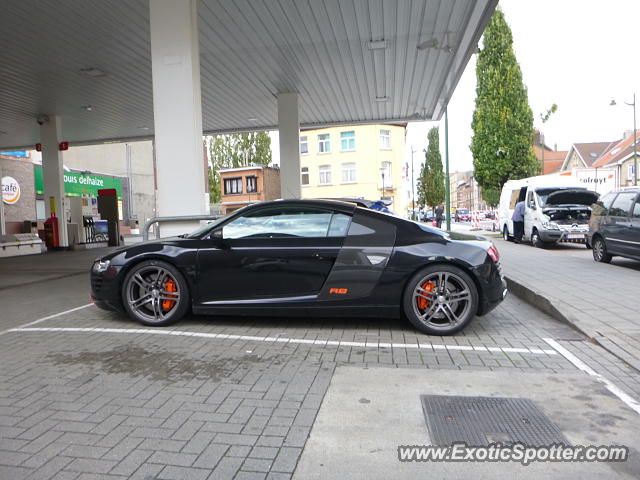 Audi R8 spotted in Brussels, Belgium