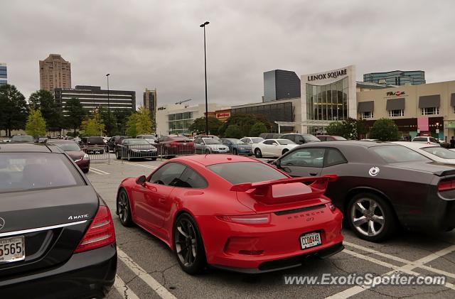 Porsche 911 GT3 spotted in Atlanta, Georgia