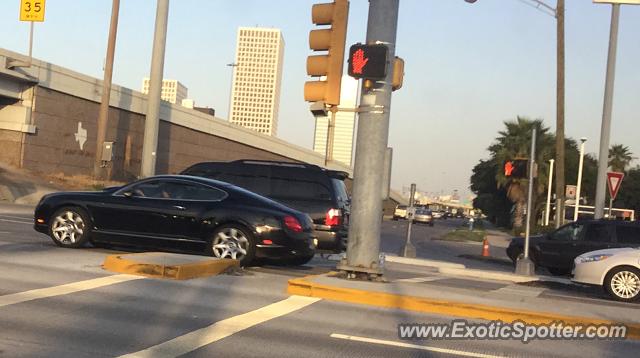 Bentley Continental spotted in Houston, Texas