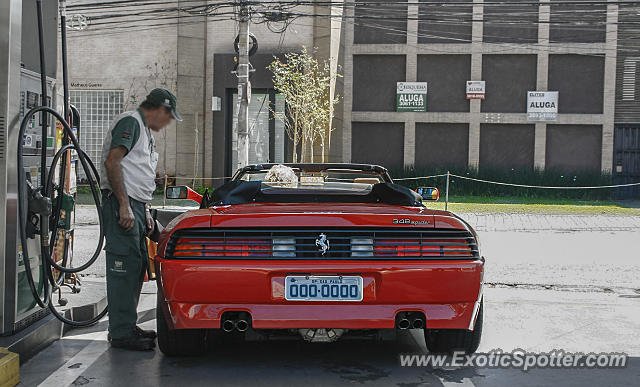 Ferrari 348 spotted in São Paulo, Brazil