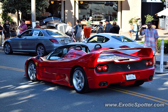 Ferrari F50 spotted in Monterey, California