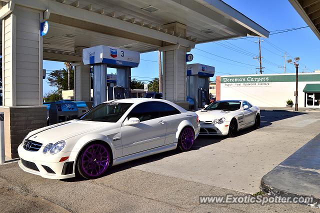 Mercedes SLR spotted in Monterey, California