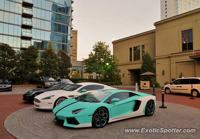 Lamborghini Aventador spotted in Atlanta, Georgia