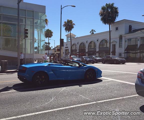 Lamborghini Gallardo spotted in Beverly Hills, California