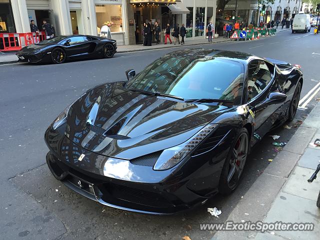 Ferrari 458 Italia spotted in London, United Kingdom