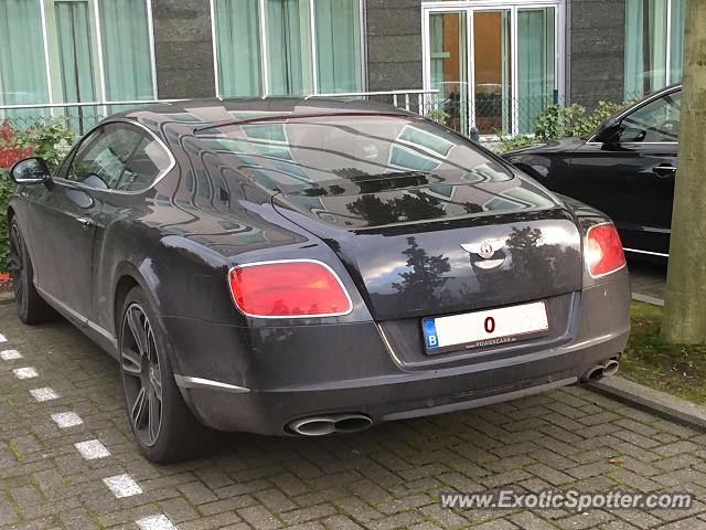 Bentley Continental spotted in Brussels, Belgium