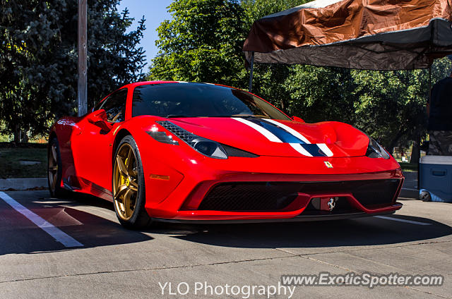 Ferrari 458 Italia spotted in Cherry Hills, Colorado