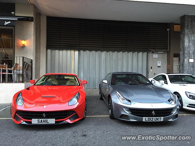 Ferrari F12 spotted in London, United Kingdom