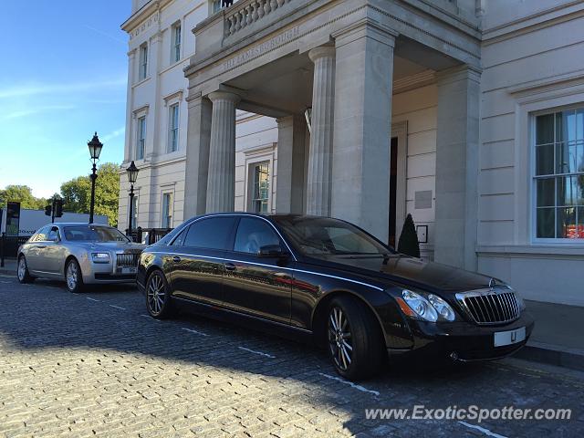 Mercedes Maybach spotted in London, United Kingdom