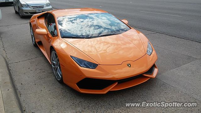 Lamborghini Huracan spotted in Dallas, Texas