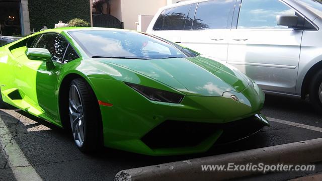 Lamborghini Huracan spotted in Dallas, Texas