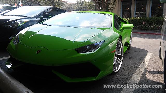 Lamborghini Huracan spotted in Dallas, Texas