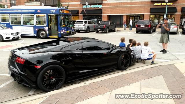 Lamborghini Gallardo spotted in Downers Grove, Illinois