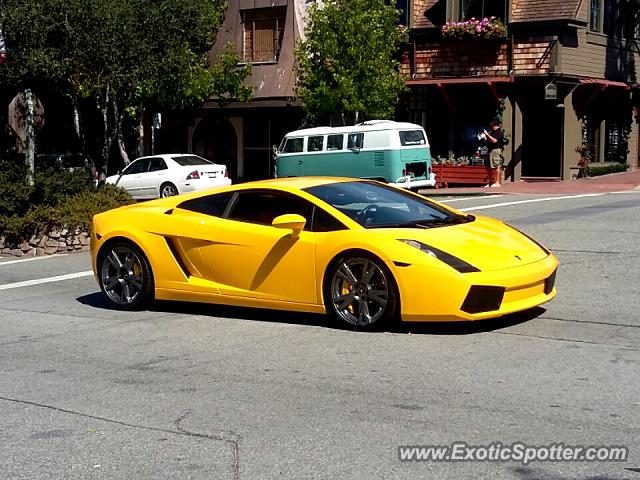 Lamborghini Gallardo spotted in Monterey, California