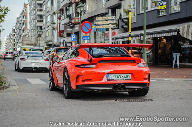 Porsche 911 GT3 spotted in Knokke-Heist, Belgium