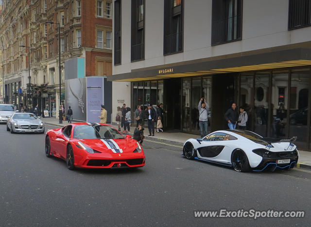 Mclaren P1 spotted in London, United Kingdom