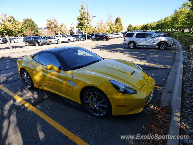 Ferrari California spotted in GreenwoodVillage, Colorado