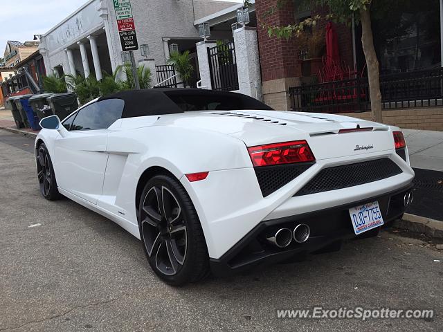 Lamborghini Gallardo spotted in Raleigh, North Carolina